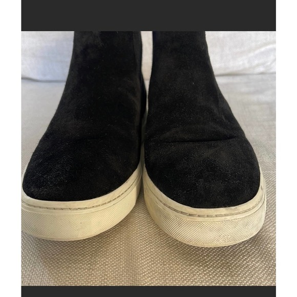 Vince Newlyn Black Suede High Top‎ Sneaker Boots - Picture 5 of 10